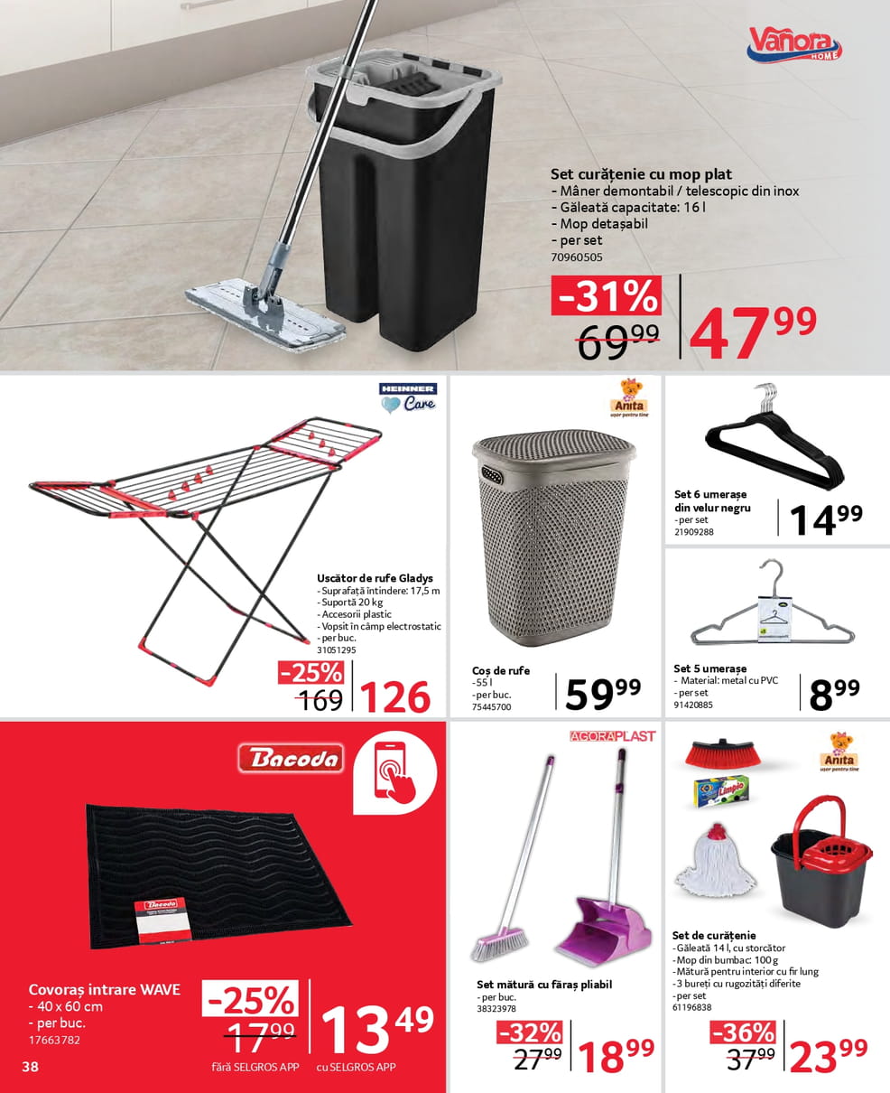catalog Selgros nealimentar